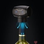 자동 하향 푸시 손상 없음 빠른 개방 소형 휴대용 병 뚜껑 오프너 홈 바에 적합 - 배터리 : The  베스트