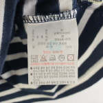 라코스테 여90 네이비 단가라 반팔티셔츠 J7219 : 빈티지올데이