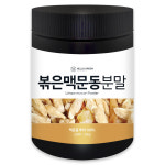 헬로우그린 국산 볶은 맥문동 분말 대용량 맥문동차 가루 300g, 1개 : 헬로우 그린
