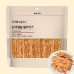 미진양품 대용량 강아지간식 육포 말이 개껌 간식 닭가슴살 슬라이스, 500g, 1개 : 올댓펫