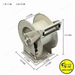 호스 릴 10-25 폐식  코드 정원 급수 자동차 탱크 트럭 세척용 건 : 바이포유6