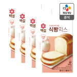 백설 식빵믹스 760g, 4개 : CJ제일제당