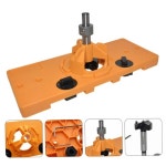 드릴 힌지 홀 툴 세트 컵   보링 가이드 도어 템플릿  지그 목수 : 이웃살림