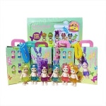 하우스 천사 키 체인 블라인드 박스 인형 가방 펜던트 수제 크리 에이 티브 만화 장난감 생일 발렌타인 데이 선물 미스터리 상자 : 이정크리에이션