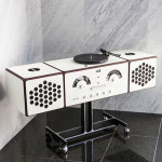 브리온베가 라디오포노그라포 rr-266 화이트 거실 스피커 인테리어스피커 LP 라디오 : 라이프스타일숍