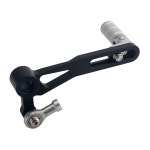 CNC 알루미늄 조절 가능 왼쪽 기어 변속 레버 MT03 MT-25 YZF-R3 R25 MT 03 MT 25 2014-2020 2016 2017 2018 2019 오토바이 : arinarin9