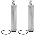 2PCS M806848 127mm 정수압 변속기 오일 필터, John Deere 325 335 345 355D GT242 GT262 GT275 교체 M806626 192167264 : 달빛배송소