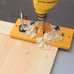 드릴 힌지 홀 툴 세트  컵  보링 가이드  도어 템플릿 지그 목공 : 이웃살림