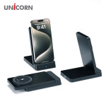 유니콘 맥세이프 무선충전기 15W 접이식 스탠드거치대 PD3.0 QC3.0지원 ZQ-M15W : 유니콘스토어
