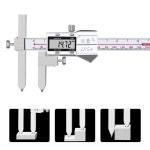 중심 거리 디지털 캘리퍼스 사양 150mm 200mm 가장자리 구멍 측정 전자 : 쇼핑타운상사