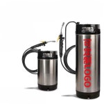 썬팅필름 분 스프레이 9 5L 케그통 바스켓 케그 5L 19L 9 스틸 랩핑 도구 PPF 9 코팅 5L 실버 9 5L : 단골직구004