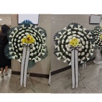 근조 신화환 1단 근조화환 장례식 문상 : 식물농장