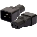 전기 AC 플러그 서버 소켓 컨버터 검은색 구리 IEC320 C5 C6 C7 C8 C9 C13 C14 C15 C19 C20 C21 : 지산 유통