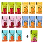 100% 생과일그대로 아비삭과일칩 5종 3봉 무화과 1봉 더 (총16봉) : 엘로컴