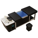 헤드 테라피 샴푸 의자 무수 순환 훈증 물 저장 물리 치료 침대 이발소 마사지 소파 : dayuldayul