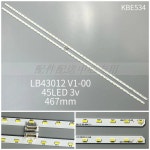 LED 백라이트 스트립 소니 43 인치 KDL-43WD756 LB43012 V1_00 2 개 x : 이룸종합상사45