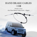 1쌍 핸드 브레이크 케이블 LR018469 로버 디스커버리 MK III IV 2.7 4.0 레인지 스포츠 : 퓨처상사