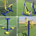 공원 운동 기구 경로당 허리 공원운동기구 체육시설 랙 단지 : DEALOW