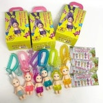 하우스 천사 키 체인 블라인드 박스 인형 가방 펜던트 수제 크리 에이 티브 만화 장난감 생일 발렌타인 데이 선물 미스터리 상자 : 이정크리에이션