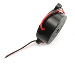 루이링 2팩 DC 3-24V 85dB 액티브 피에조 버저 압전 사운드 삐삐 간헐적 사운드 카 액세서리 블랙 : 구구글로벌1