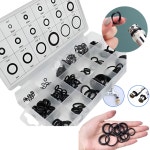 고무 오링 세트 18종 225PCS 블랙 패킹 오일링 고무링 바킹 실리콘 패킹 : 정비용품스토어