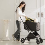 PetMalii 에어네스트 듀얼 강아지유모차 : 데이셜 daycial