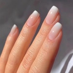 ARTAUG 24pcs 손톱에 광택 핑크 프레스 중간 사각형 인조 Elegantstyle 거짓 세련된 여성 전체 커버 : 스타몰상사