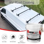 RV 루프 씰러 화이트 - 1갤런 RV 콜크, RV 루프용 랩 실란트 - 캠핑카 루프 및 트레일러의 누수 수리 및 유지 관리를 위한 방수 실란트 : 구구글로벌1