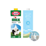 수입멸균우유 저지방1L 12입(랜덤출고 1.5% ) : 일억별
