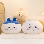 먼작귀 치이카와 우사기 하치와레 대형 베개 쿠션 허리 등받이 소파 머리 받침 인테리어 장식 : 공육사공