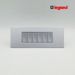 아테오 유럽형 소프트알루 6구 스위치 6M : 온누리전기조명