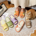 실내 슬리퍼 거실 실내화 층간소음 홈 쿠션 거실화 실내용 룸슈즈 : 일루카