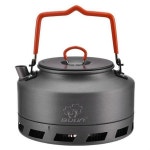 New-Bulin 야외 캠핑 주전자 커피 초경량 장비 150X89mm 1L 1 PCS : 제이케이11.