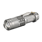 Q5(색상 블랙/실버 랜덤발송) LED 무선 캠핑 등산 랜턴 손전등 후레쉬 고휘도 써치 : 니즈초이스