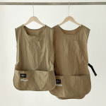 1+1 데이로이 빅사이즈 요양보호사 앞치마 버클 끈없는 남자 에이프런 블랙 : 데이로이