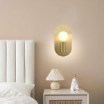 이탈리아 예술 빈티지 철 황금 LED 장식 홈 벽 램프 침실 휴게실 다이닝 룸 조명기구 : 하-늘몰