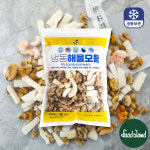 냉동 해물 모듬 5종 600g 손질 해물믹스 해물모둠 (간편 지퍼백 포장) : 푸드클라우드