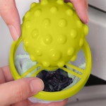 오쎄오라이브 세탁기 먼지필터 거름망 옐로우 세탁기이물질방지망 세탁조청소망 : 오쎄오마켓