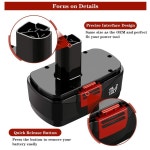 2 팩 업그레이드 3.6Ah C3 교체용 배터리 19.2볼트 다이하드 130279005 315.11753 315.115410 315.11485 1323903 120235021 : 데이지44