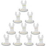 HEMUNC 10Pc 다이아몬드 진동 공구 블레이드, 그라우트 제거를 위한 정밀한 멀티 공구 박격자 절단 톱날 및 부드러운 타일 Cu : 누누글로벌777