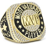 싱글 황금 기념패 우승자 MVP 가치있는 15인치 디스플레이 타워 금상 지금 체육대회 코비 반지 세트 : 단골직구008