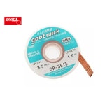 1 pcs GOOT 수리 도구 CP 3515 흡입 주석 심지 너비 3 5MM 길이 1 5M RoHS 솔더 리무버 심지 RMA : pouoruby