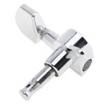 6pcs 실버 기타 튜닝 페그 잠금 튜너 3R 3L 모든 폐쇄형 머신 헤드 40 41 인치 어쿠스틱 포크 용 DS-SQ : 바사CP