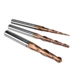텅스텐 솔리드 카바이드 2f cnc 코팅 175 20 3D 25 15 R0 3 조각 세트 1Pcs 38 3 175 R0 25 15 38 : 단골직구004