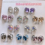 5PCS 수제 쌓인 라인 아트 쥬얼리 매력 보석 다이아몬드 크리스탈 네일 액세서리 부품 H1372 : 릴라 마켓