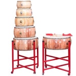 학교 난타북 트럼 연주 취미 미니 교육 패드 7인치 (23x17)+드럼채 : 범일글로벌