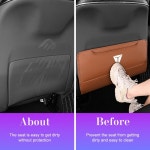 2023 장안 디팔 S07 차량용 시트 등받이 발차기 방지 패드 가죽 보호 자동차 내부 액세서리 : 페어링컴퍼니