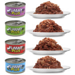 야미야미 플러스 치킨토핑 캔 참치+타우린, 80g, 1개 : 바른펫