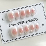 트윙클 치크 수제네일팁 : 오늘도네일혜 수제네일팁