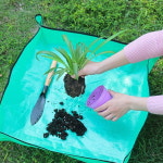 차챠 화분갈이 전용 패드 대형 식물분갈이 분갈이매트 방수매트 방수깔판 : 일타상점